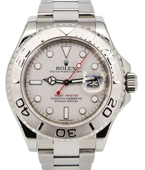 pre owned rolex yacht master 40mm|rolex yacht master bezel.